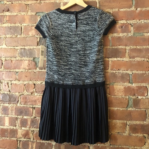 DKNY Pleated Knit Dress - Picture 7 of 9